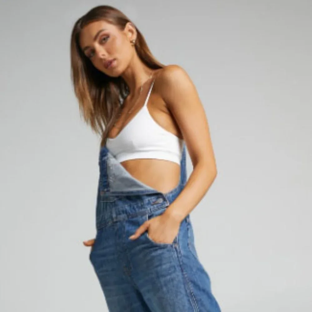 Levi's On Hiatus Vintage Overalls Medium Wash - Picture 8 of 15